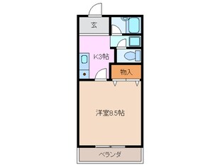 ライラック正和台　Aの物件間取画像